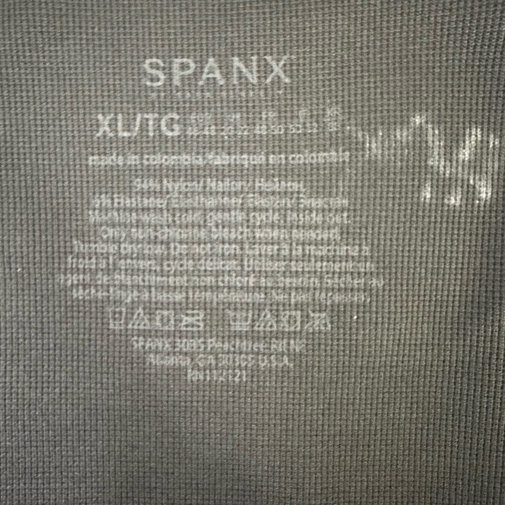 Spanx Womens XL Look At Me Now Seamless Leggings Geometric Gray - Picture 8 of 8